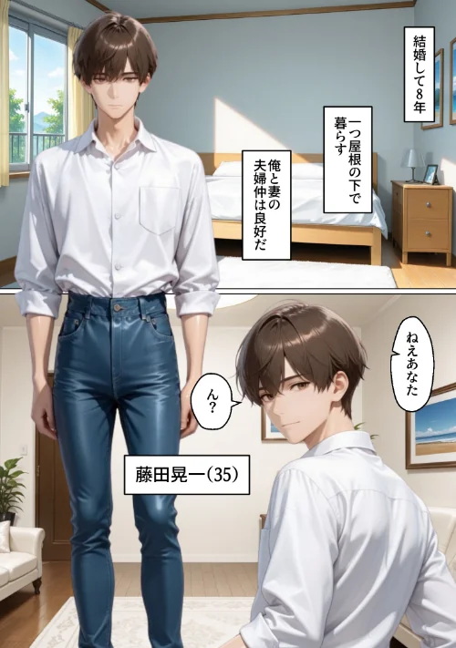 【エロ漫画】まるざわ/性不感症の妻を治療してもらったらド淫乱になってしまった【棒消し修正版】 試し読みサンプル 2ページ目